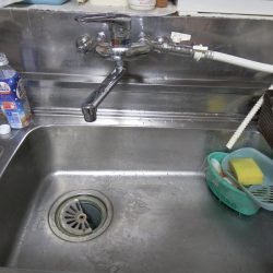 北区での台所つまり