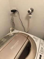 大阪市北区にて洗濯のつまり