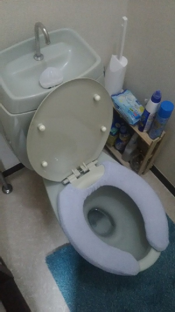 平野区にてトイレのつまり