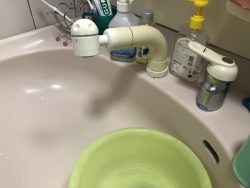 北区で洗面の水漏れ