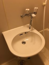 旭区にて洗面の水漏れ
