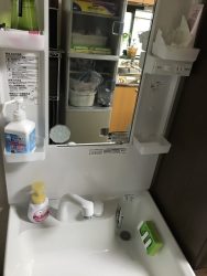 東淀川区で洗面の水漏れ