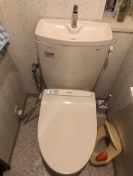 此花区トイレつまり