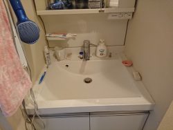 洗面つまり