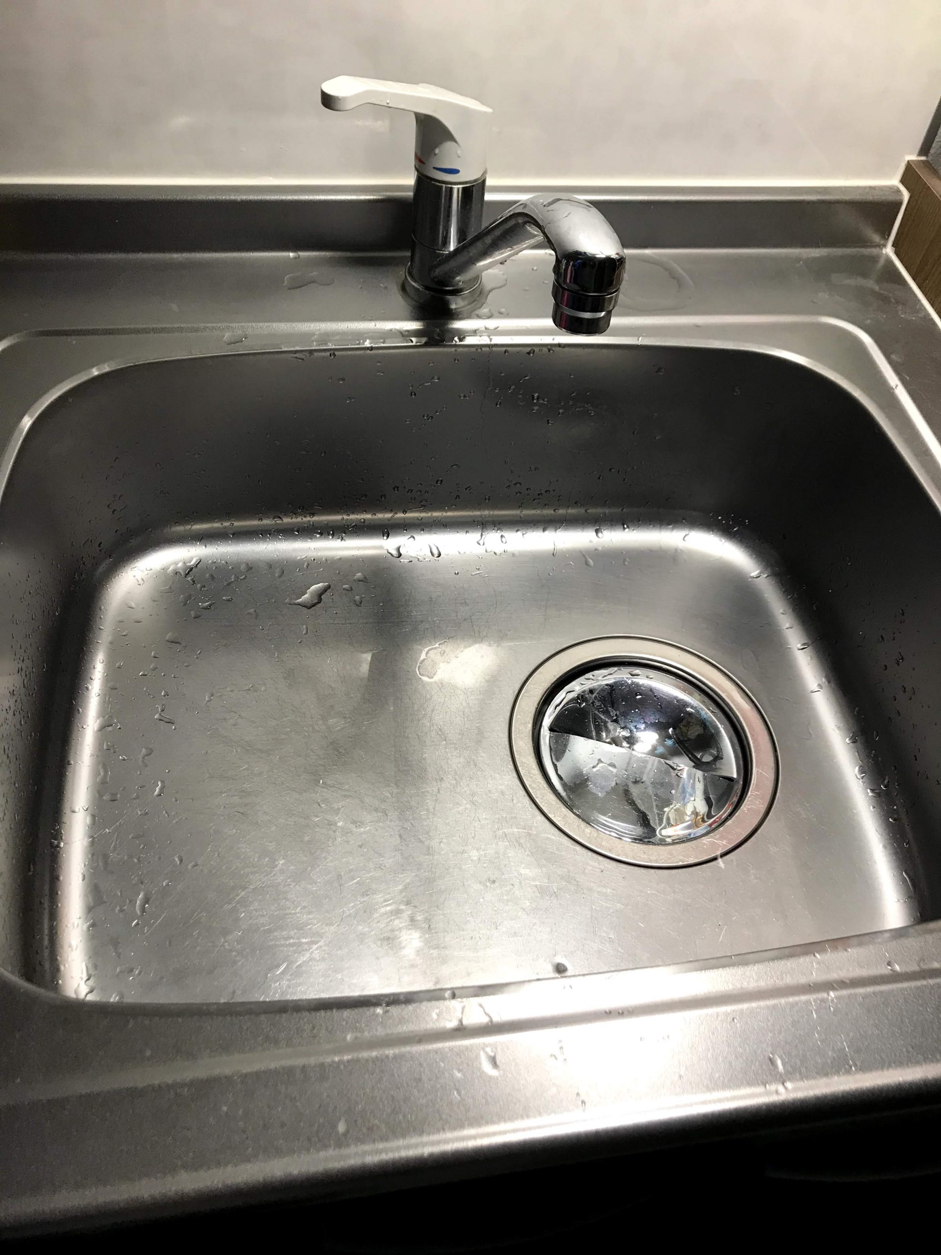 キッチンの排水つまり