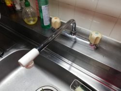 蛇口水漏れ